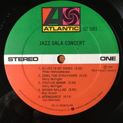 Various : Jazz Gala Concert (LP, Album, PR)