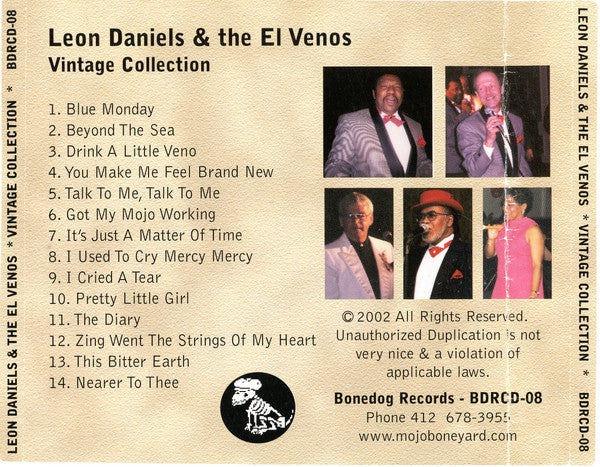 Leon Daniels (2) & The El Venos : Vintage Collection (CD, Album)