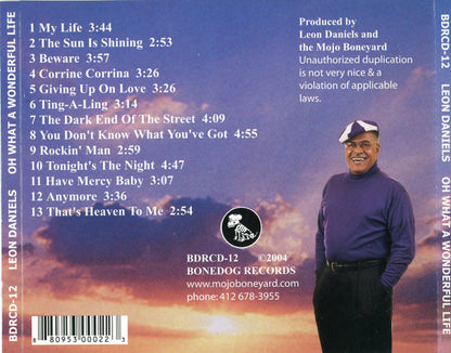 Leon Daniels (2) : Oh! What A Wonderful Life (CD, Album)