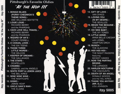 Various : Pittsburgh's Favorite Oldies "At The Hop III" (CD, Comp, Mono)
