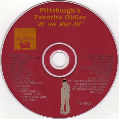 Various : Pittsburgh's Favorite Oldies "At The Hop III" (CD, Comp, Mono)