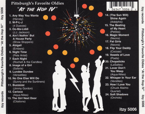 Various : Pittsburgh's Favorite Oldies "At The Hop IV" (CD, Comp, Mono)