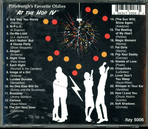Various : Pittsburgh's Favorite Oldies "At The Hop IV" (CD, Comp, Mono)
