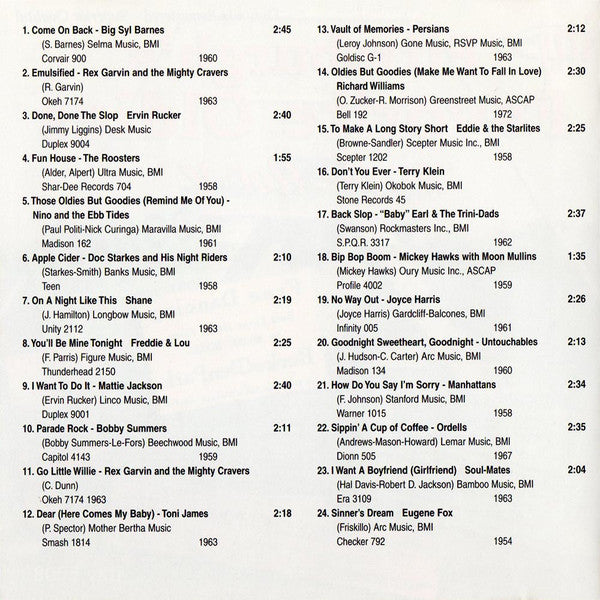 Various : Pittsburgh's Favorite Oldies "At The Hop V" (CD, Comp)