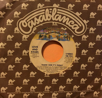 Love & Kisses : Thank God It's Friday (7", Single, SP )
