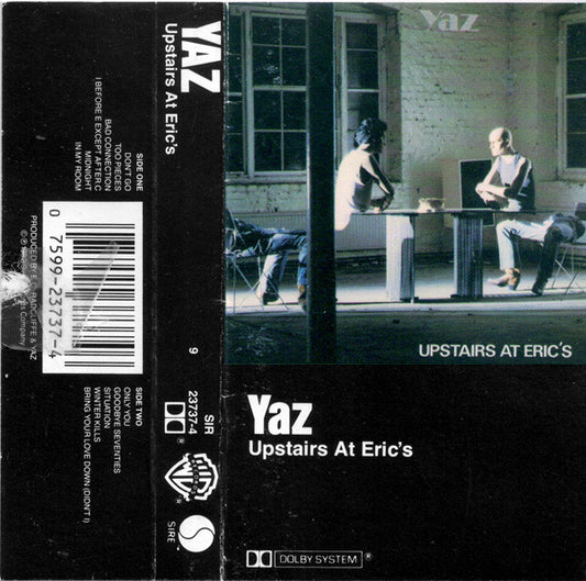 Yazoo : Upstairs At Eric's (Cass, Album, RE, SR,)