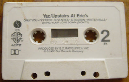 Yazoo : Upstairs At Eric's (Cass, Album, RE, SR,)
