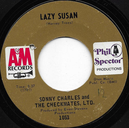 Sonny Charles And The Checkmates Ltd. : Black Pearl / Lazy Susan (7", Single, Styrene, Ter)
