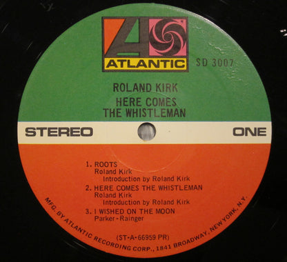 Roland Kirk : Here Comes The Whistleman (LP, Album, PR )