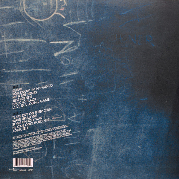 Amy Winehouse : Back To Black (LP, Album, RP, 180)