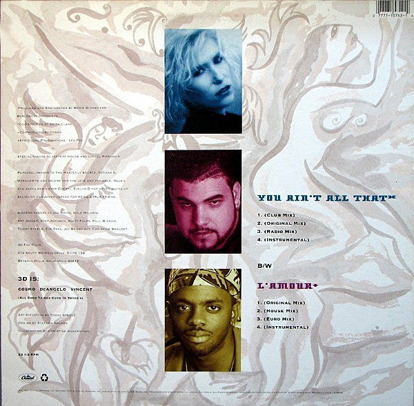 3D (14) : You Ain't All That / L'Amour (12", Single)