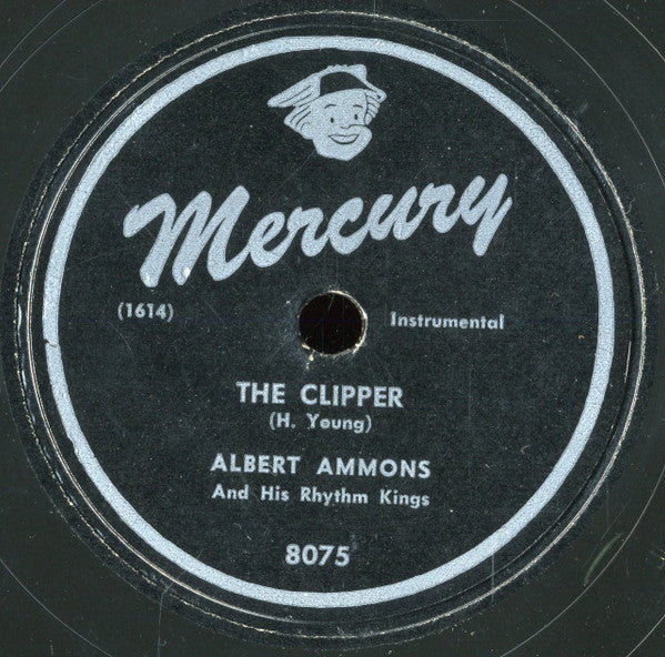 Albert Ammons And His Rhythm Kings : Ammons Stomp / The Clipper (10", Single)