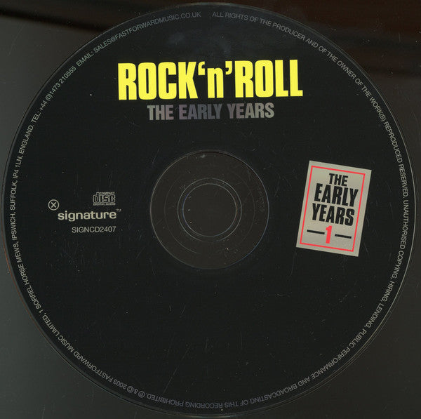 Various : Rock 'n' Roll - The Early Years 1 (CD, Comp)