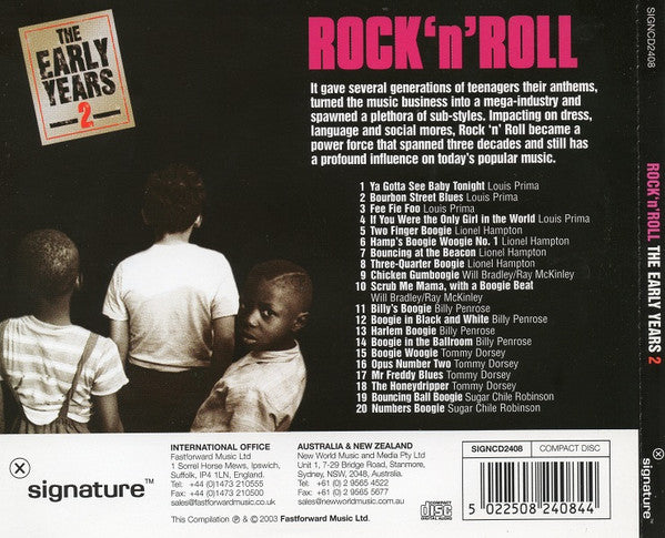 Various : Rock 'n' Roll - The Early Years 2 (CD, Comp)