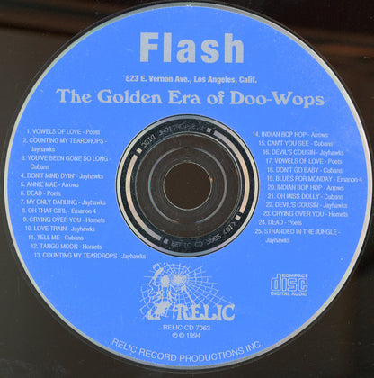 Various : The Golden Era Of Doowops: The Groups Of Flash Records (CD, Comp)