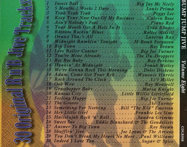 Various : Bump Jump Jive Volume Eight (CD, Comp)