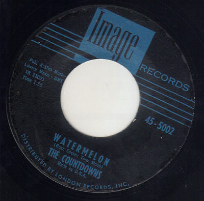 The Countdowns (12) : Watermelon / The Writing On The Wall (7", Single, Styrene)