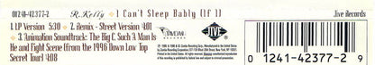 R. Kelly : I Can't Sleep Baby (If I) (CD, Single)