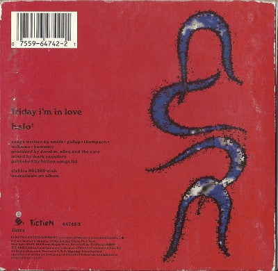 The Cure : Friday I'm In Love (CD, Single, M/Print, Car)
