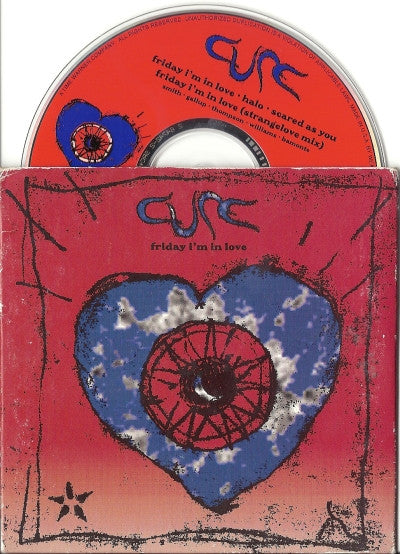 The Cure : Friday I'm In Love (CD, Single, M/Print, Car)