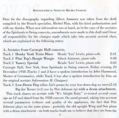 The Boogie Woogie Trio : 1938-1944 (CD, Comp, RM)