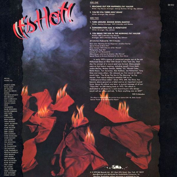 Various : Will Crittendon Presents His Greatest Hits! Do It! Non Stop Disco (LP, Comp, P/Mixed)