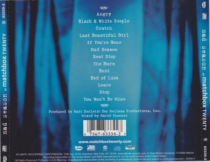 Matchbox Twenty : Mad Season (CD, Album, Enh, WEA)