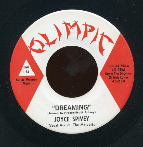 Joyce Spivey : Dreaming / Angel (7")