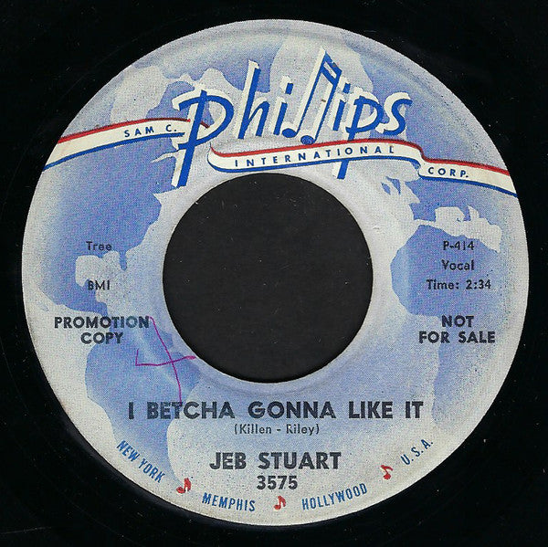Jeb Stuart : I Betcha Gonna Like It (7", Single, Promo)