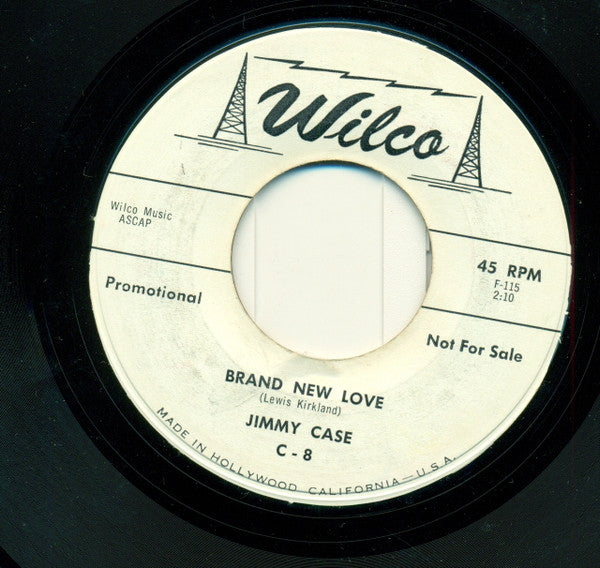 Jimmy Case : High School Hall Of Fame (7", Promo)
