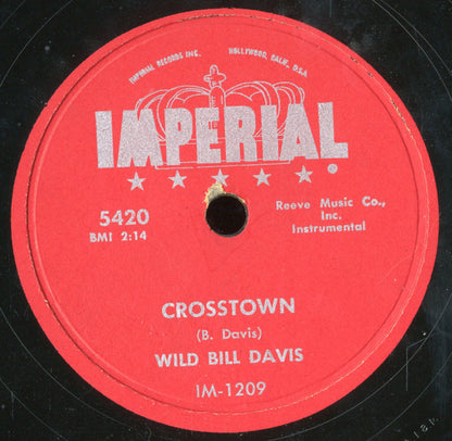 Wild Bill Davis : Crosstown / Perdido (Shellac, 10")