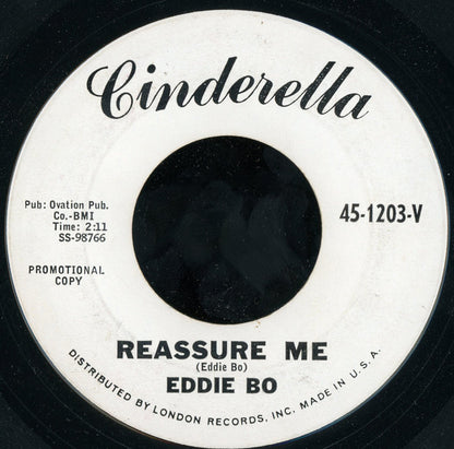 Eddie Bo : Shake, Rock And Soul / Reassure Me (7", Promo)